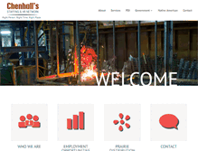 Tablet Screenshot of chenhallstaffing.com